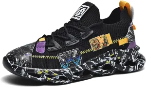 Men's Lightweight Shock - Absorbing Basketball Shoes, Breathable Blade - Style Sneakers, Suitable for Fitness, Tennis, Running and Walking.