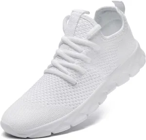 Men's Running Shoes Slip On Walking Comfortable Tennis Breathable Non Slip Athletic Gym Workout Cross Training Fashion Sneakers