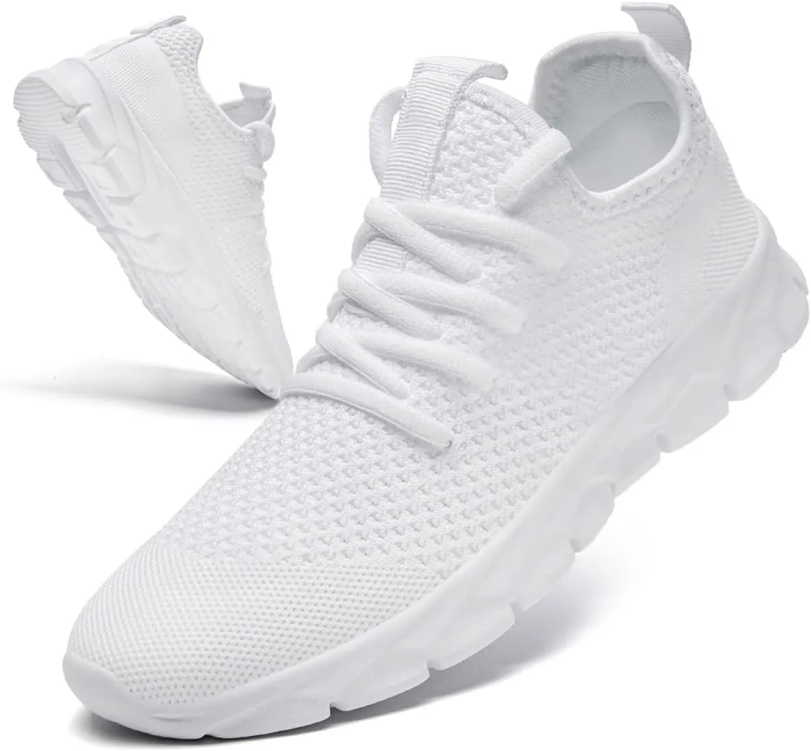Men's Running Shoes Slip On Walking Comfortable Tennis Breathable Non Slip Athletic Gym Workout Cross Training Fashion Sneakers
