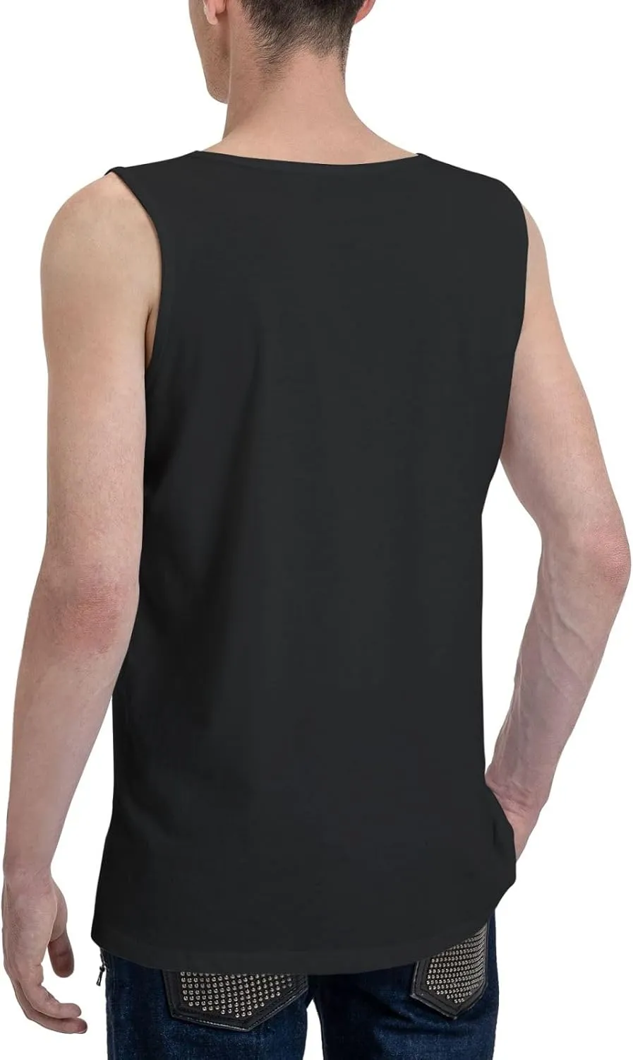 Men's Tank Top Sleeveless Tees Gay Bear Quick Dry Sport Shirts Muscle Workout Gym Beach T-Shirts