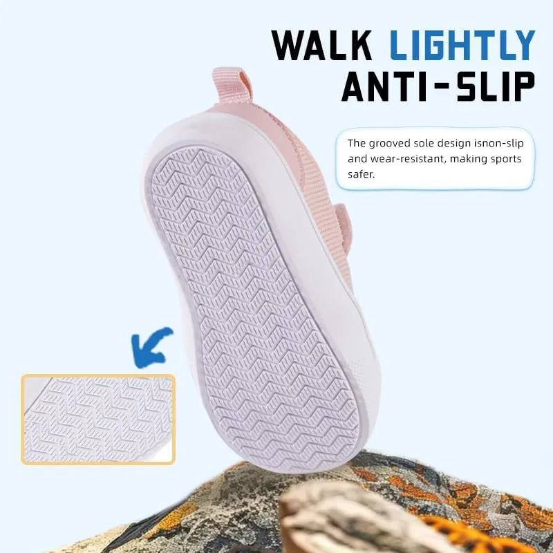 Mesh Toddler Shoes,Baby Sneakers Girls Boys, Baby Sock Shoe,Slip-On Baby Walking Shoes,Breathable Toddler Tennis Shoes,Baby Non-Slip Breathable Slippers with Soft Rubber Soles 6 9 12 18 24 Months