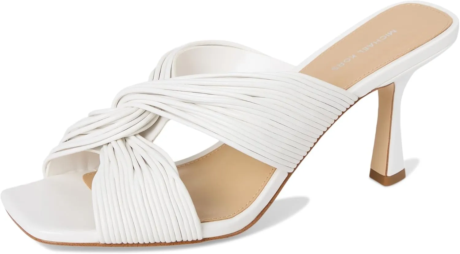 Michael Kors Women's Alessia Mule Sandal Heeled