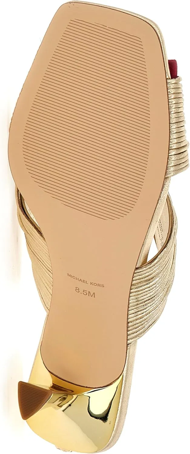 Michael Kors Women's Alessia Mule Sandal Heeled