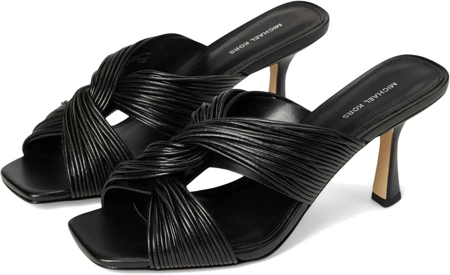 Michael Kors Women's Alessia Mule Sandal Heeled