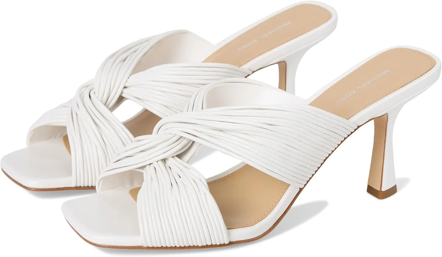 Michael Kors Women's Alessia Mule Sandal Heeled