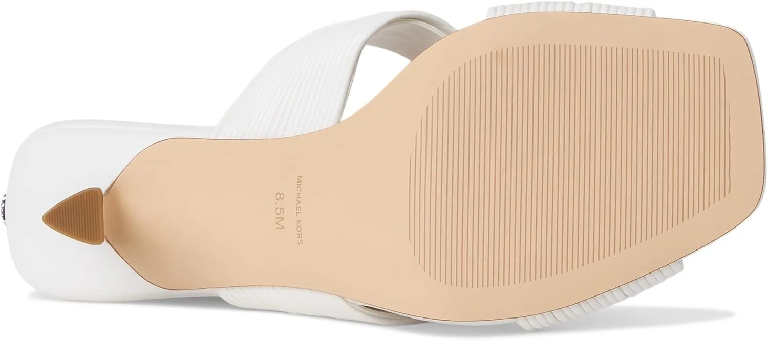 Michael Kors Women's Alessia Mule Sandal Heeled