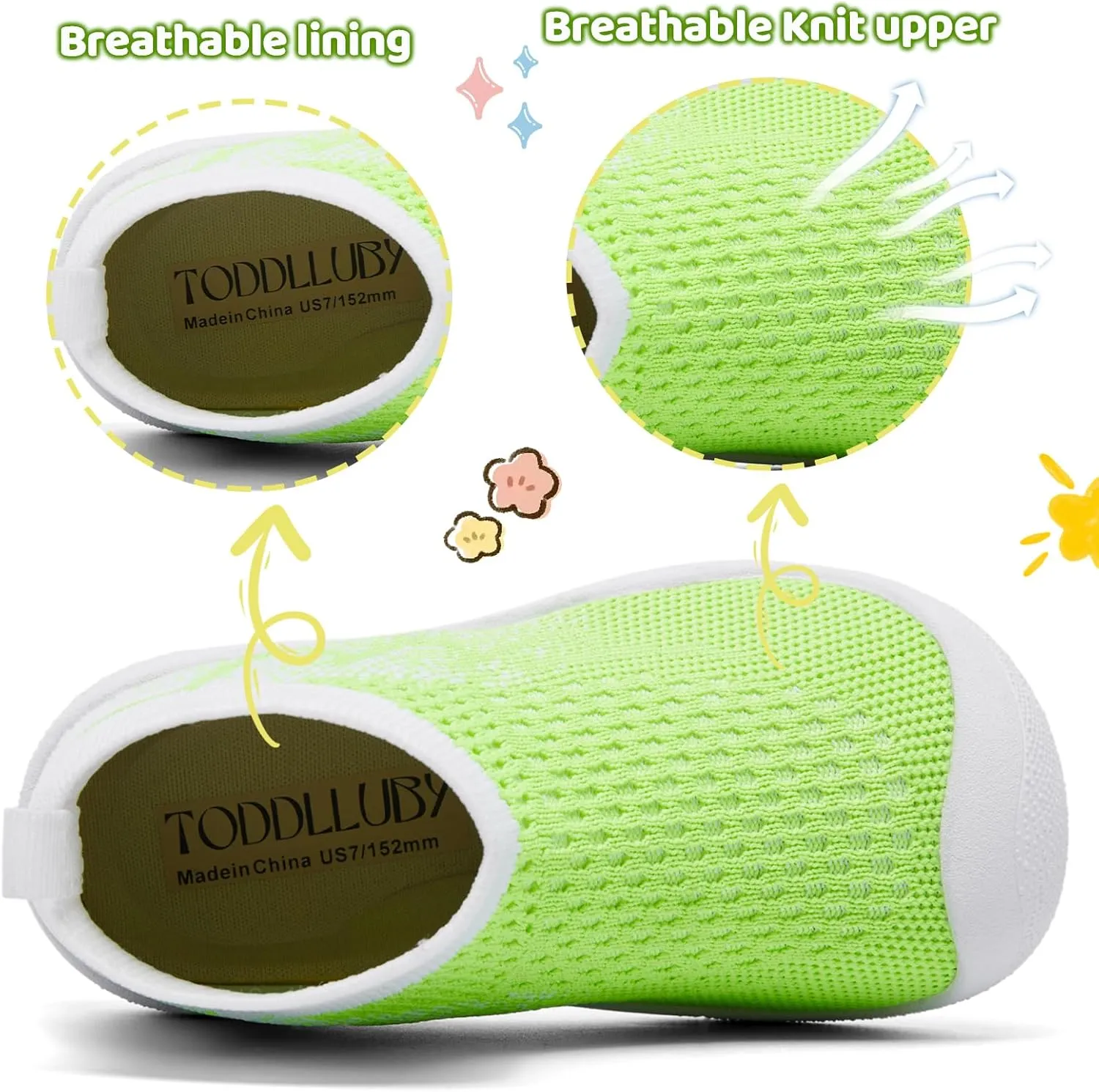 Minimalist Barefoot Sock Wrestling Shoes for Toddler and Little Kid | Lightweight Eco-friendlier Water Shoes | Multi-Purpose & Ultra Portab