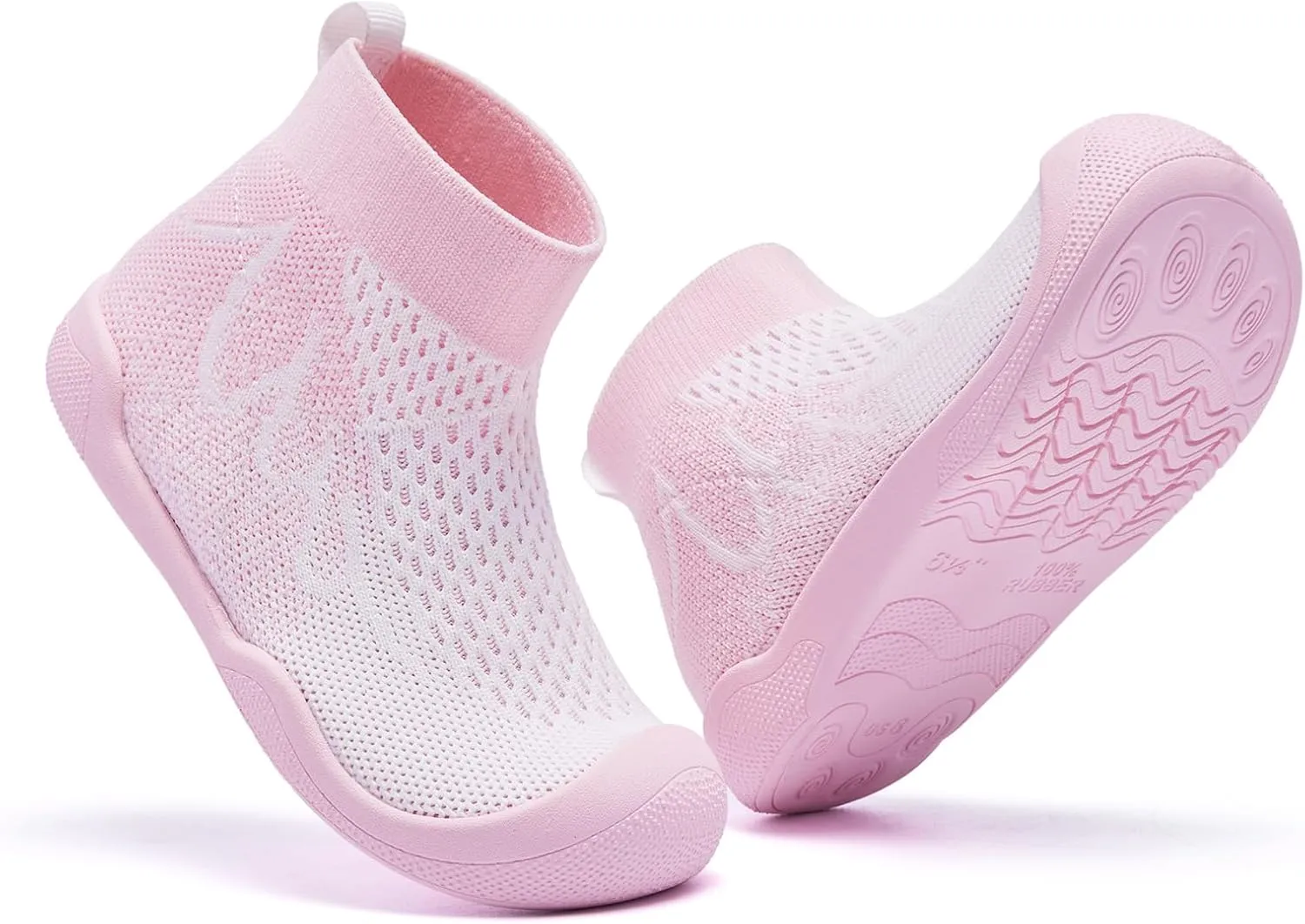 Minimalist Barefoot Sock Wrestling Shoes for Toddler and Little Kid | Lightweight Eco-friendlier Water Shoes | Multi-Purpose & Ultra Portab