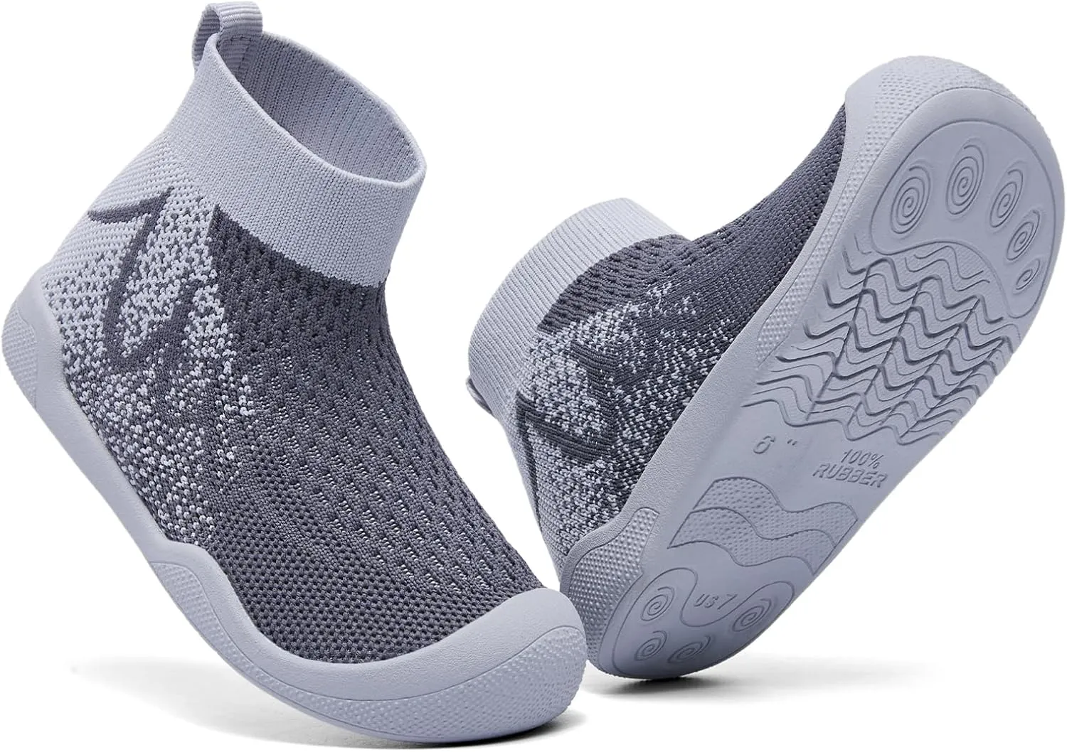 Minimalist Barefoot Sock Wrestling Shoes for Toddler and Little Kid | Lightweight Eco-friendlier Water Shoes | Multi-Purpose & Ultra Portab