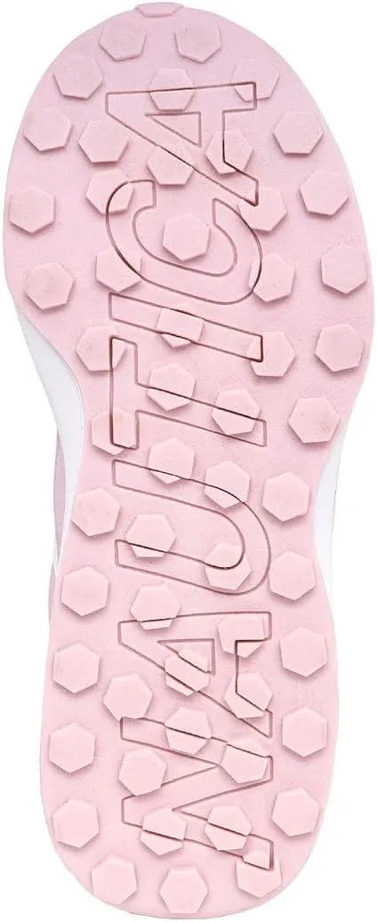 Nautica Girls' Sneakers - Lace-Up Tennis Shoes, Casual & Comfortable for Toddlers,Toddler, Little Kids & Big Kids (Platform/Regular)