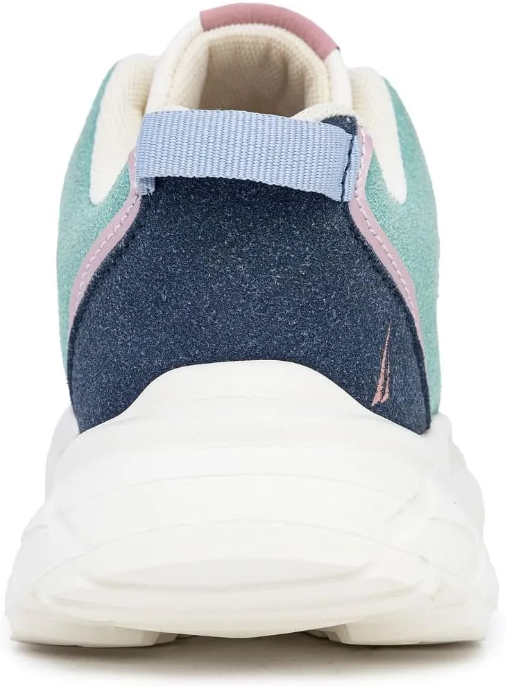 Nautica Girls' Sneakers - Lace-Up Tennis Shoes, Casual & Comfortable for Toddlers,Toddler, Little Kids & Big Kids (Platform/Regular)