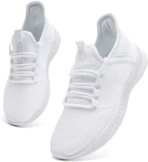 Oltyutc Mens Gym Running Shoes Slip-On Tennis Shoes Non Slip Breathable Workout Sneakers for Walking Jogging