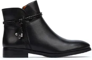 PIKOLINOS Flat Ankle Boots Leather Royal for Woman
