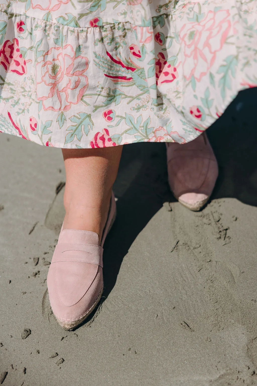 Pink Espadrilles Pointy (mit Tassel)