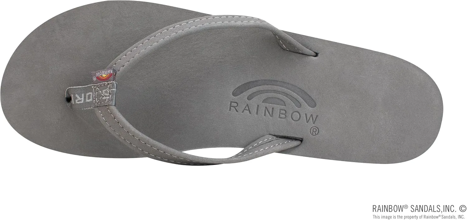 Rainbow Sandals Women's Single Layer Leather Sandal Narrow Strap