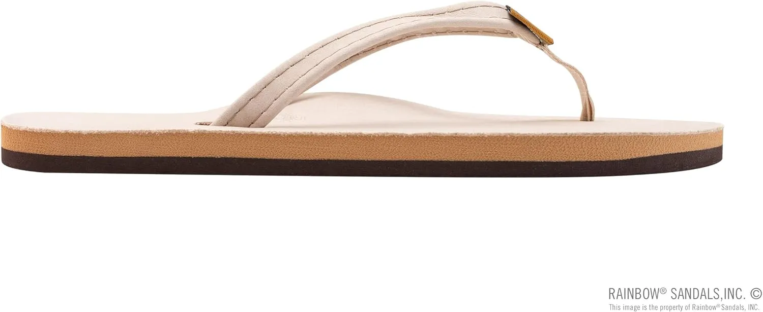 Rainbow Sandals Women's Single Layer Leather Sandal Narrow Strap