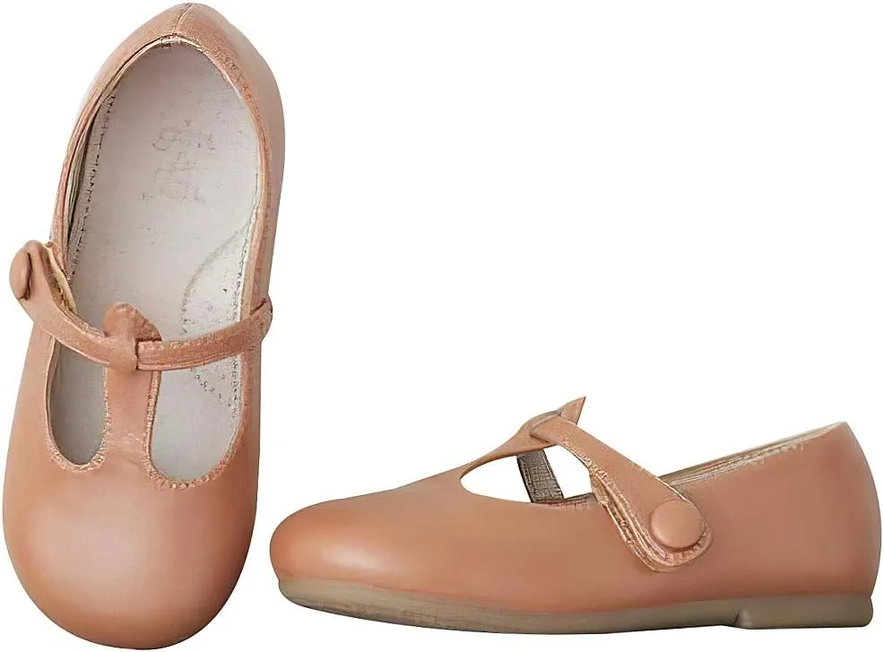 rismart Girls Mary Jane Shoes Toddlers t Stripe Formal Dress Flats