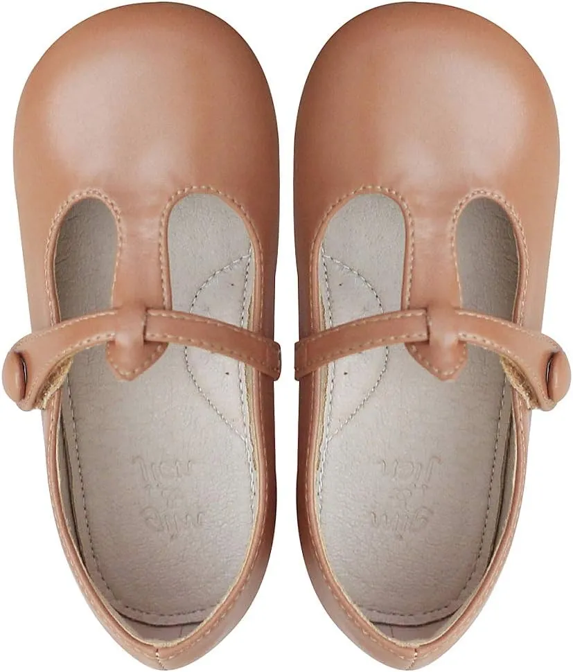rismart Girls Mary Jane Shoes Toddlers t Stripe Formal Dress Flats