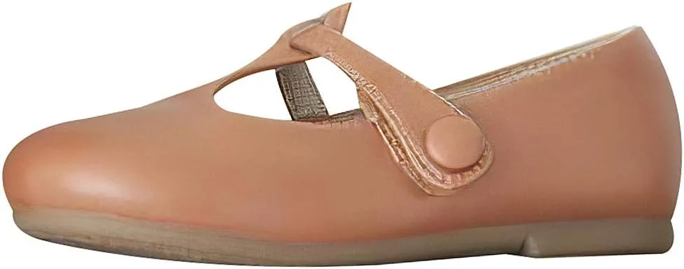 rismart Girls Mary Jane Shoes Toddlers t Stripe Formal Dress Flats