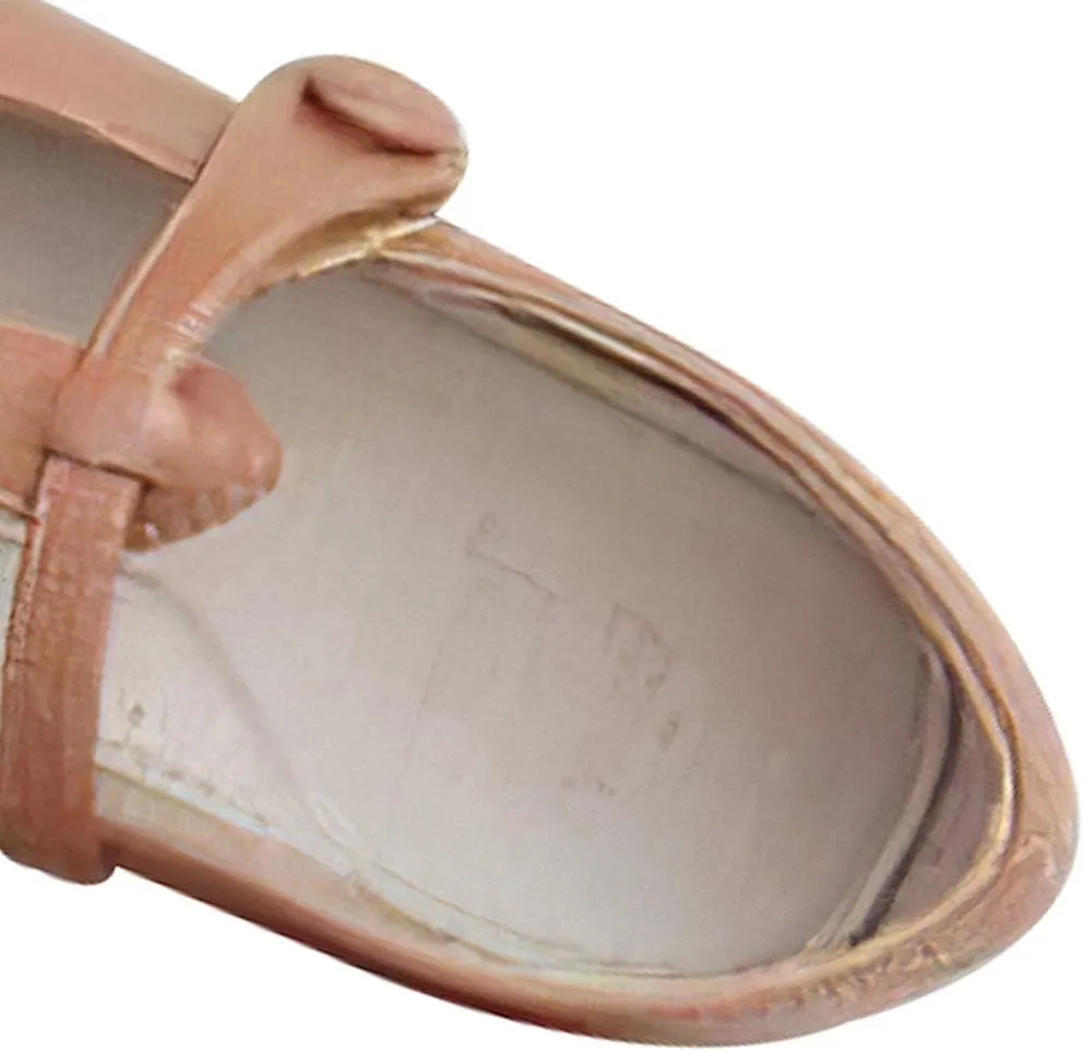 rismart Girls Mary Jane Shoes Toddlers t Stripe Formal Dress Flats