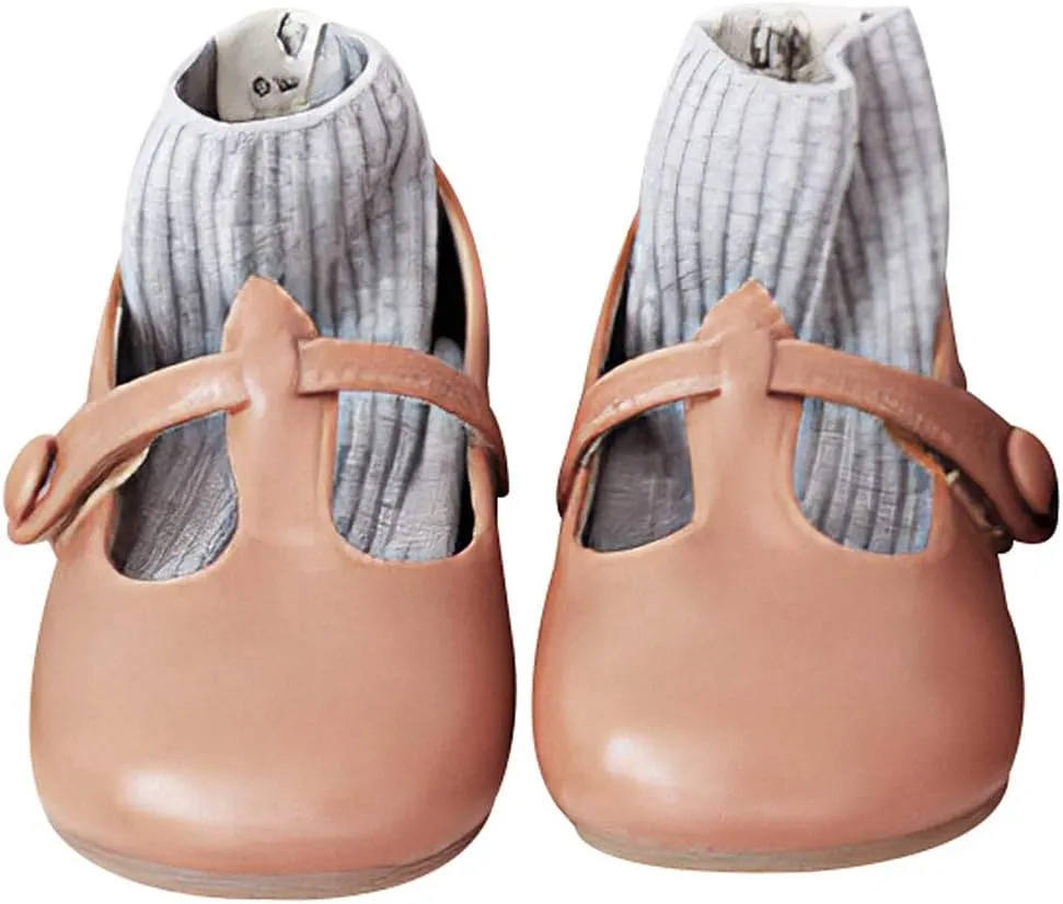 rismart Girls Mary Jane Shoes Toddlers t Stripe Formal Dress Flats