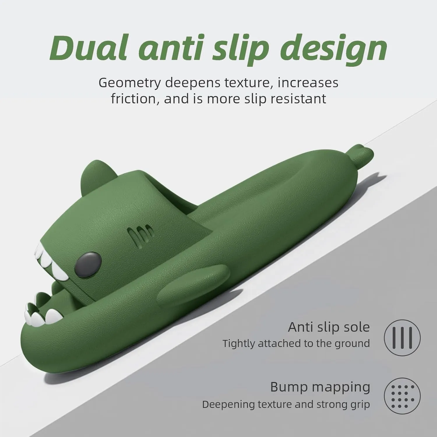 rosyclo Shark Cloud Slippers, Shark Cute Slides for Women Man,Summer Slipper Sandals for Boys Girls Spa Platform Shoes Non-Slip Beach Open Toe Beach Sandals Shower Couple Shoes