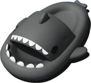 rosyclo Shark Slides for Women and Men, Cute Shark Slippers Adult Youth Cloudy Summer Soft Lightweight Anti-Slip Thick Sole Beach House Cloud Cushioned Shower Slide Sandals Indoor Outdoor