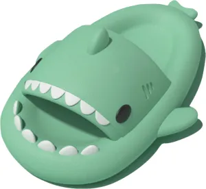rosyclo Shark Slides for Women and Men, Cute Shark Slippers Adult Youth Cloudy Summer Soft Lightweight Anti-Slip Thick Sole Beach House Cloud Cushioned Shower Slide Sandals Indoor Outdoor