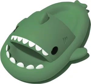 rosyclo Shark Slides for Women and Men, Cute Shark Slippers Adult Youth Cloudy Summer Soft Lightweight Anti-Slip Thick Sole Beach House Cloud Cushioned Shower Slide Sandals Indoor Outdoor