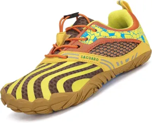 SAGUARO Kids' Barefoot Shoes Boys Girls Quick Dry Aqua Athletic Sneakers Lightweight Sport Footwear Toddler Water Shoes