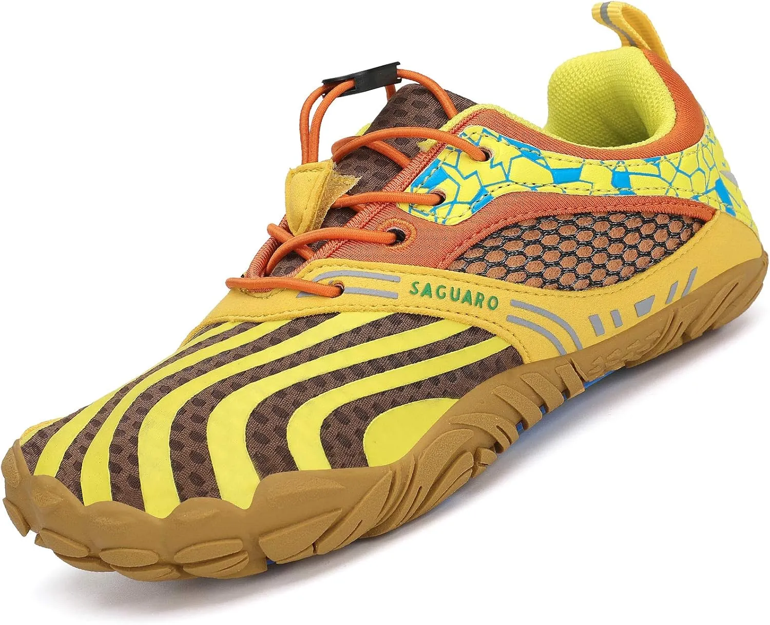 SAGUARO Kids' Barefoot Shoes Boys Girls Quick Dry Aqua Athletic Sneakers Lightweight Sport Footwear Toddler Water Shoes