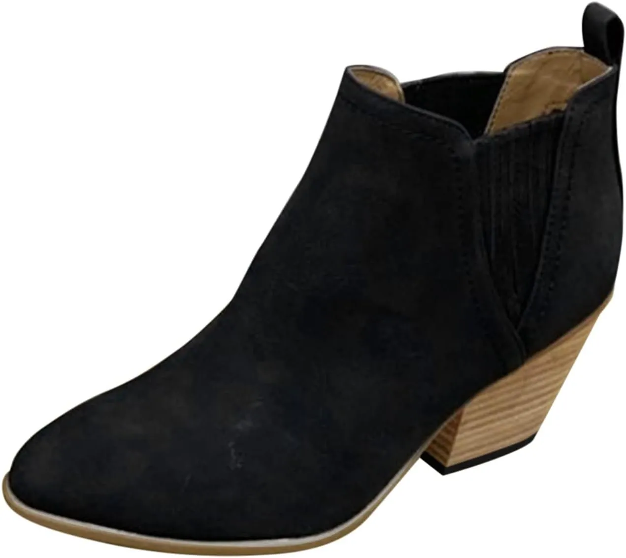 SBGMoSJ Ankle Boots for Women with Heel Wide Womens Flat Ankle Booties Ankle Boot for Women Wide Width formal Lace Up Ankle Low Heel Booties Shoes for Women Ankle Boot Women Wide