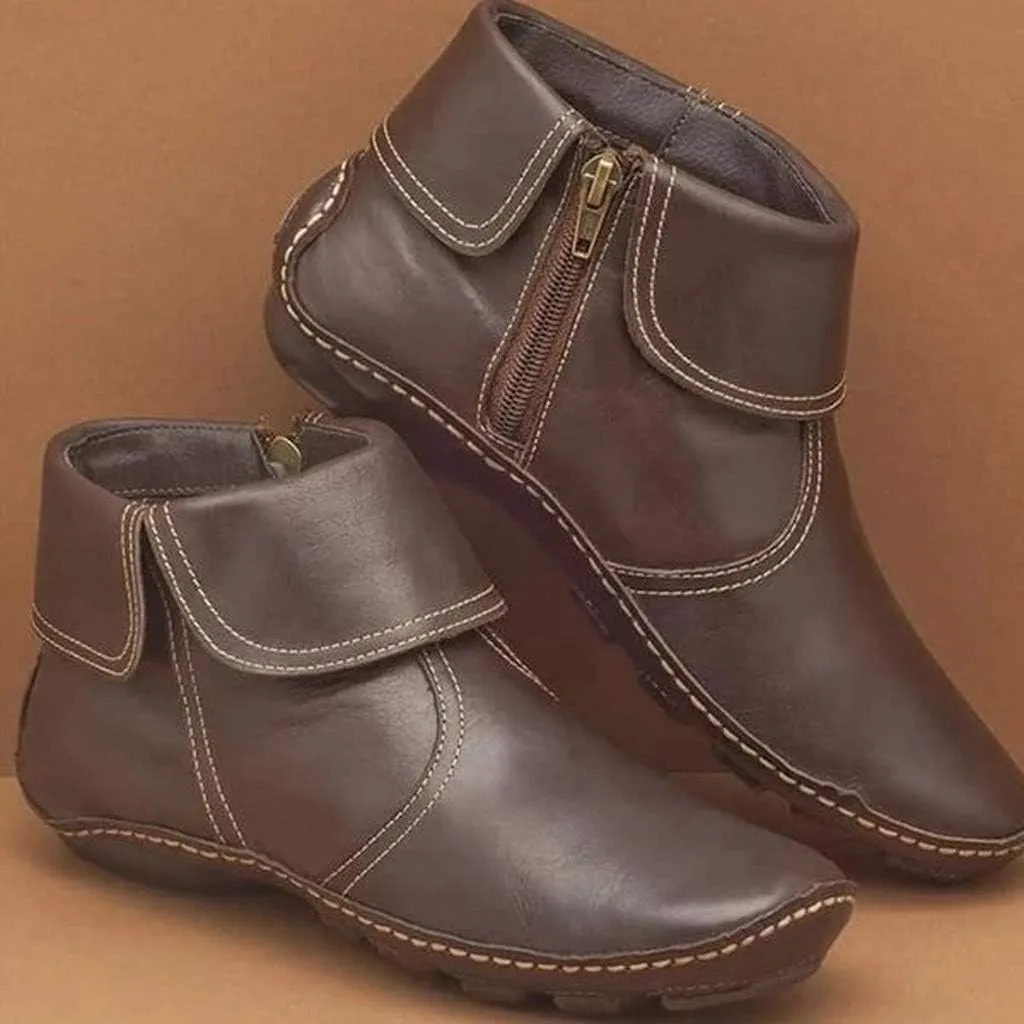 SBGMoSJ Womens Fall Booties And Ankle Boots Wedges Ladies Booties Ankle Boots with Low Heel Booties for Women Wide Toe Box Women Shoes Brown Short Boots Red Booties Women Ankle Boots Kitten Heel