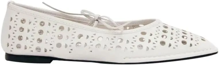Seborluys Lace Up Square Toe Ballet Flats Shoes for Women Mary Jane Flat Shoe Breathable Leather Loafers Comfortable Slip-On Summer Ballerina Footwear for 2025