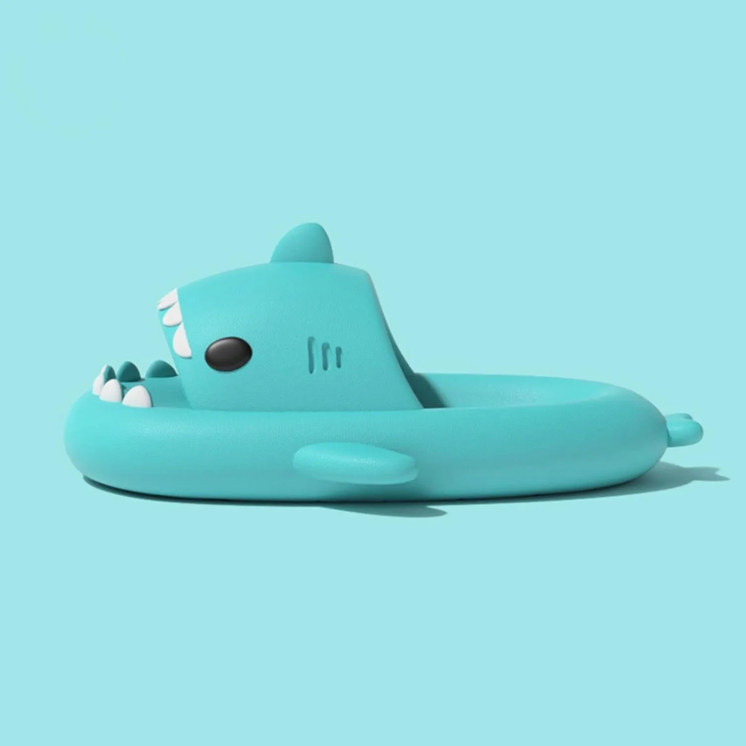 Shark Slides Shark Slippers for Adults and Children, Cute Cloud Pillow Slippers Funny Quick Drying Shower Shoes Shark Sandals Non Slip Slide Indoor Outdoor