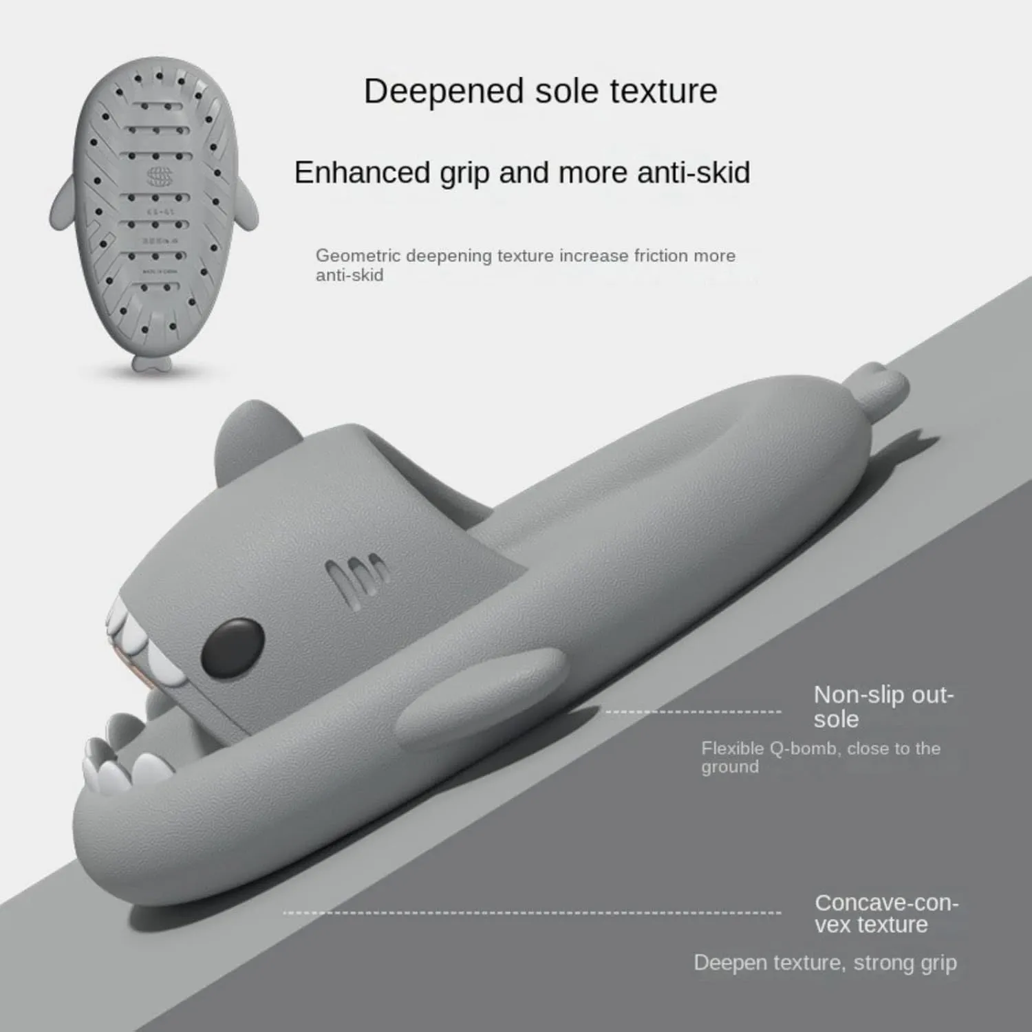 Shark Slides Shark Slippers for Adults and Children, Cute Cloud Pillow Slippers Funny Quick Drying Shower Shoes Shark Sandals Non Slip Slide Indoor Outdoor