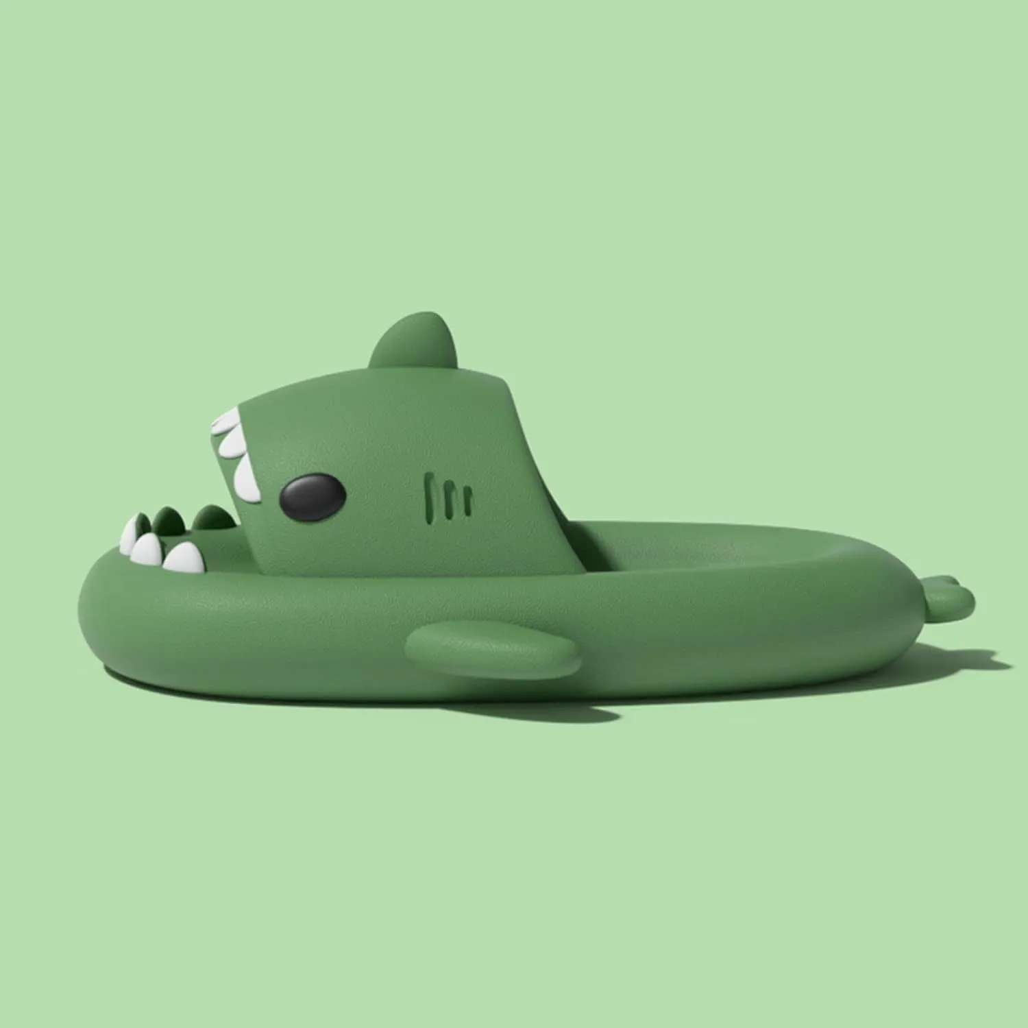 Shark Slides Shark Slippers for Adults and Children, Cute Cloud Pillow Slippers Funny Quick Drying Shower Shoes Shark Sandals Non Slip Slide Indoor Outdoor