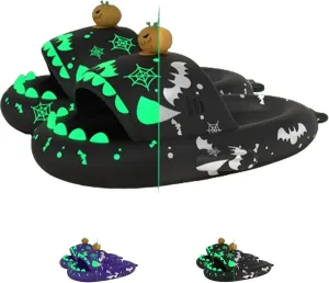 Sharklas Originales Shark Slides, Anti-Slip Christmas Halloween Shark Cloud Slippers, Shark Sandals For Women Men