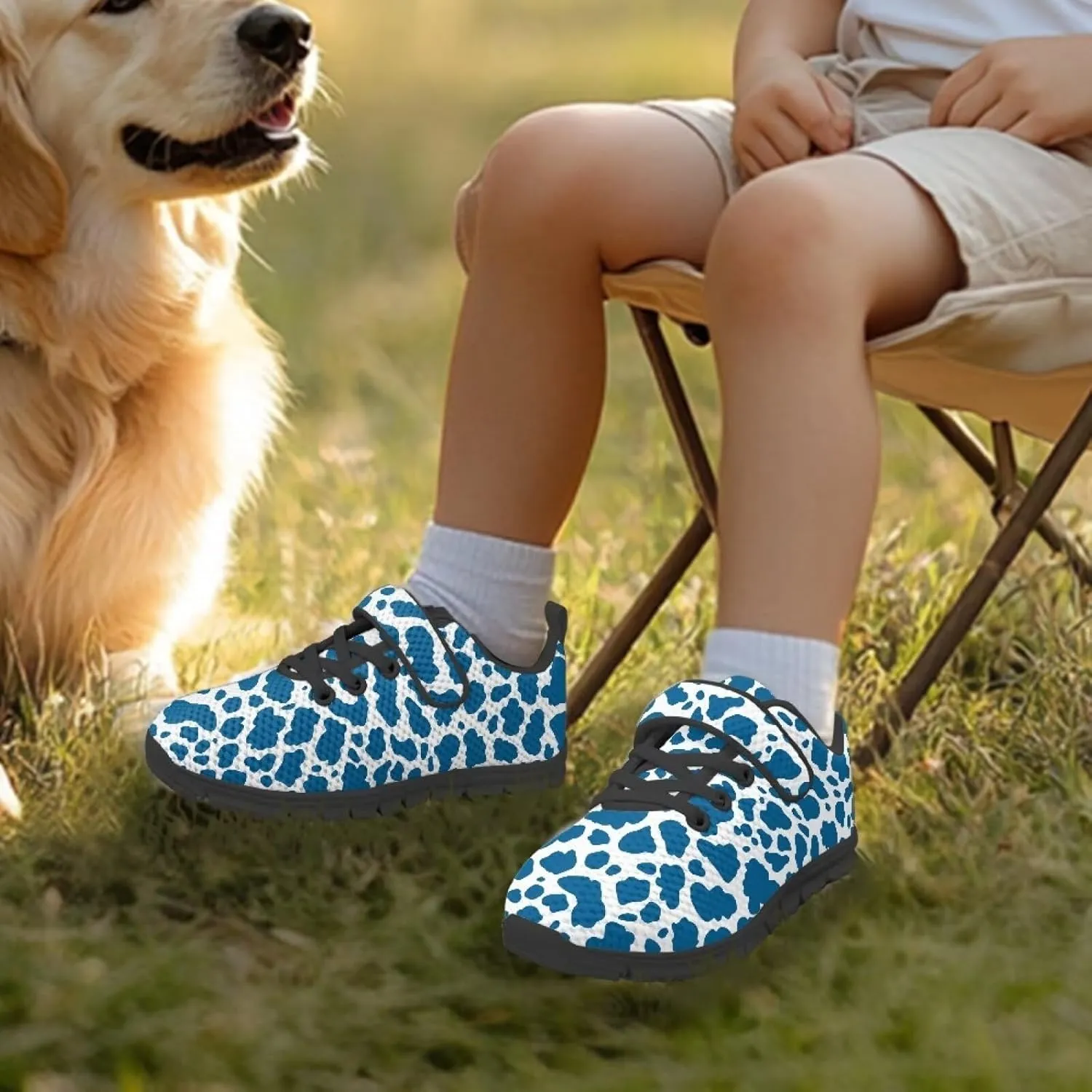 Shoes for Boys Girls Cozy Lightweight Anti-Slip Running Sneaker Hook and Loops School Athletic Tennis Sneakers for Children/Big Kids/Litter Boys Girls/Toddler