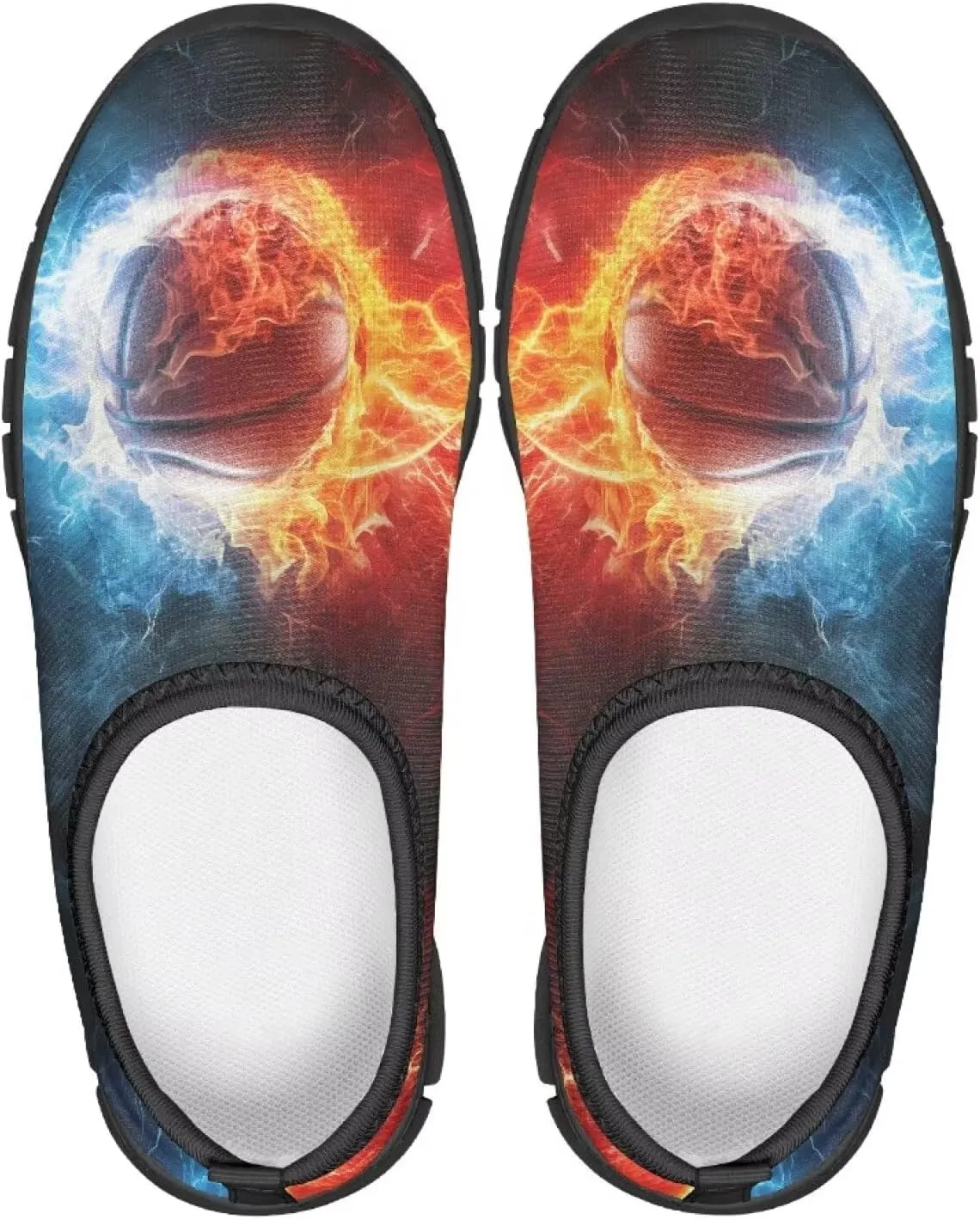 Slip On Sneakers Boys Sport Themed Kids Athletic Tennis Shoes