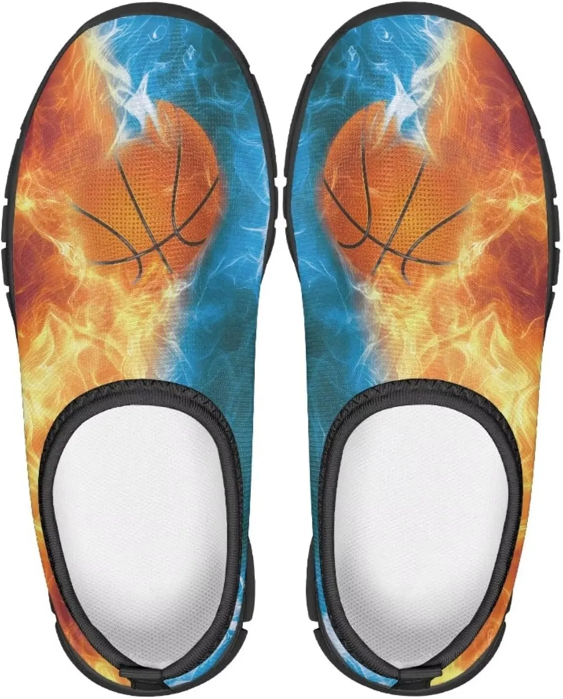 Slip On Sneakers Boys Sport Themed Kids Athletic Tennis Shoes