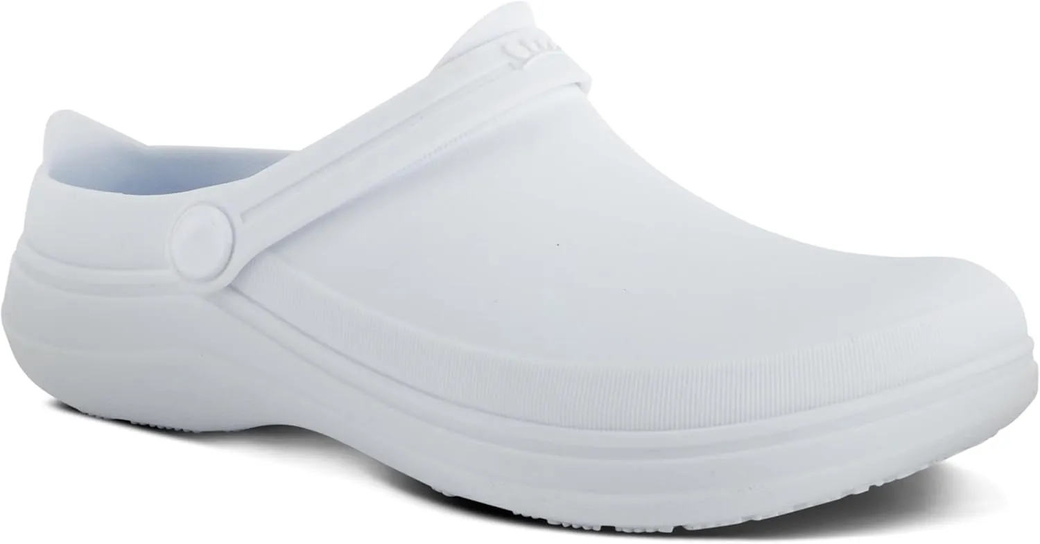Spring Step Professional Avery Clogs for Women - Slip-On Womens Shoes with Removable Insole - Waterproof Ladies Casual Loafers for Work