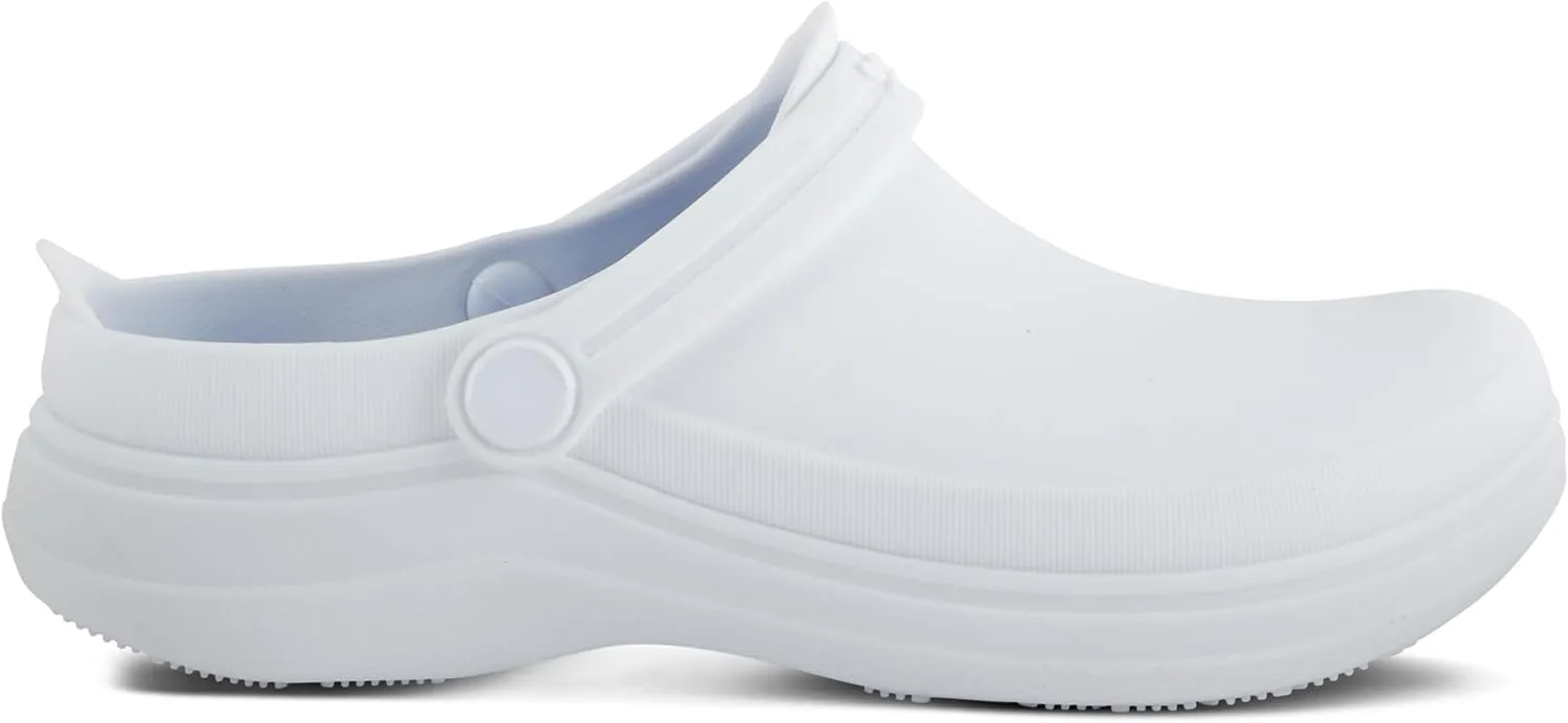 Spring Step Professional Avery Clogs for Women - Slip-On Womens Shoes with Removable Insole - Waterproof Ladies Casual Loafers for Work