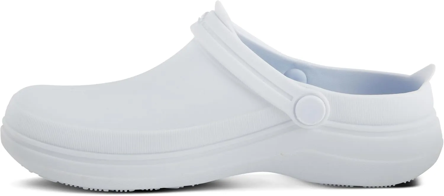 Spring Step Professional Avery Clogs for Women - Slip-On Womens Shoes with Removable Insole - Waterproof Ladies Casual Loafers for Work