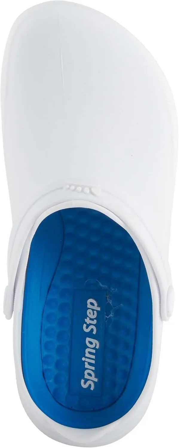Spring Step Professional Avery Clogs for Women - Slip-On Womens Shoes with Removable Insole - Waterproof Ladies Casual Loafers for Work