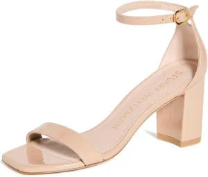 Stuart Weitzman Women's Nudistcurve 75 Block Sandals