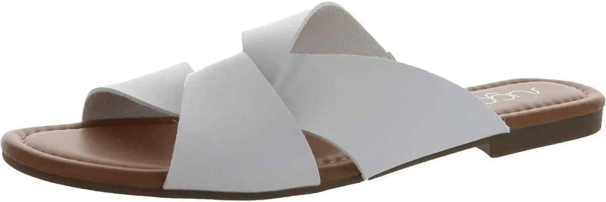 Sugar Women's Outing H Band Sandals with Faux Crocodile Footbed and Studs