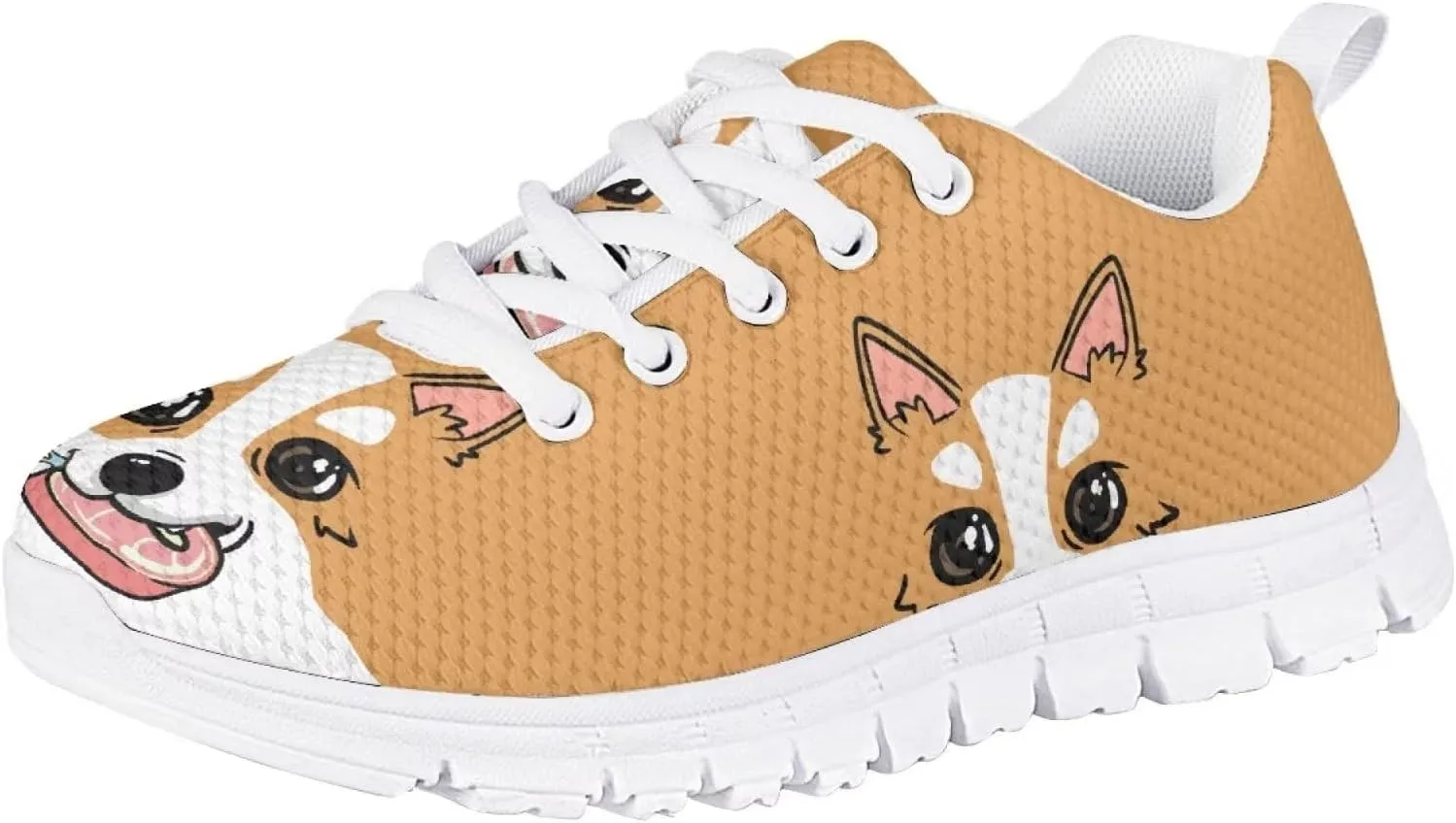 SYtrade Boys Girls Shoes Running/Walking Sports Sneakers White Sole
