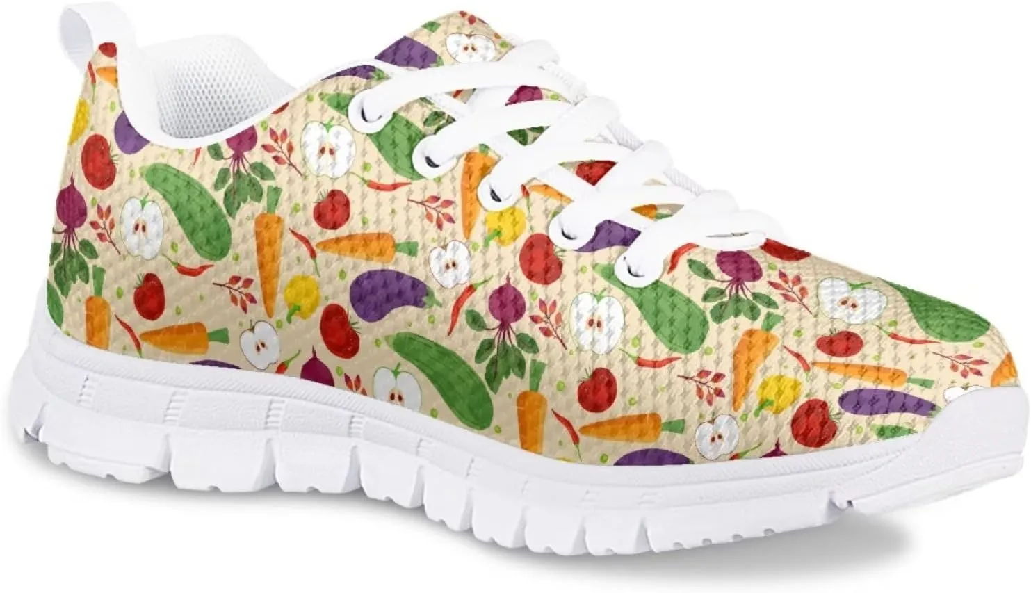 SYtrade Girls Slip-On Sneakers Lace-up Tennis Shoes Kids Athletic Shoes