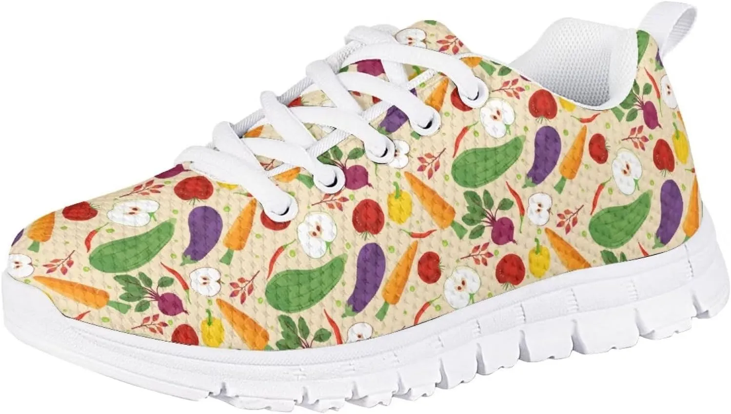 SYtrade Girls Slip-On Sneakers Lace-up Tennis Shoes Kids Athletic Shoes